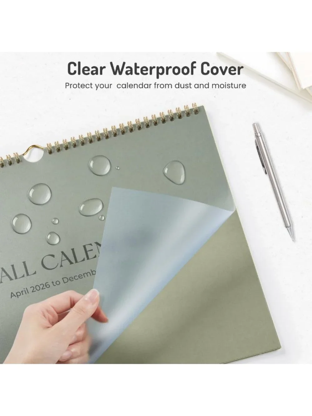 2026-2027 Wall Calendar, 21-Month Planner, Large 14.7” x 11.5” Size